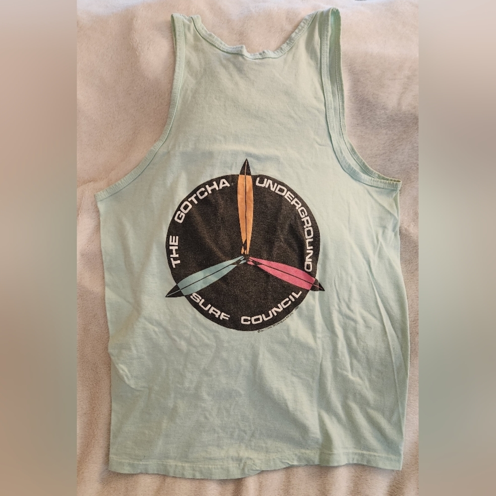 Legit Vintage Original Owner 1987 Gotcha Tank Top